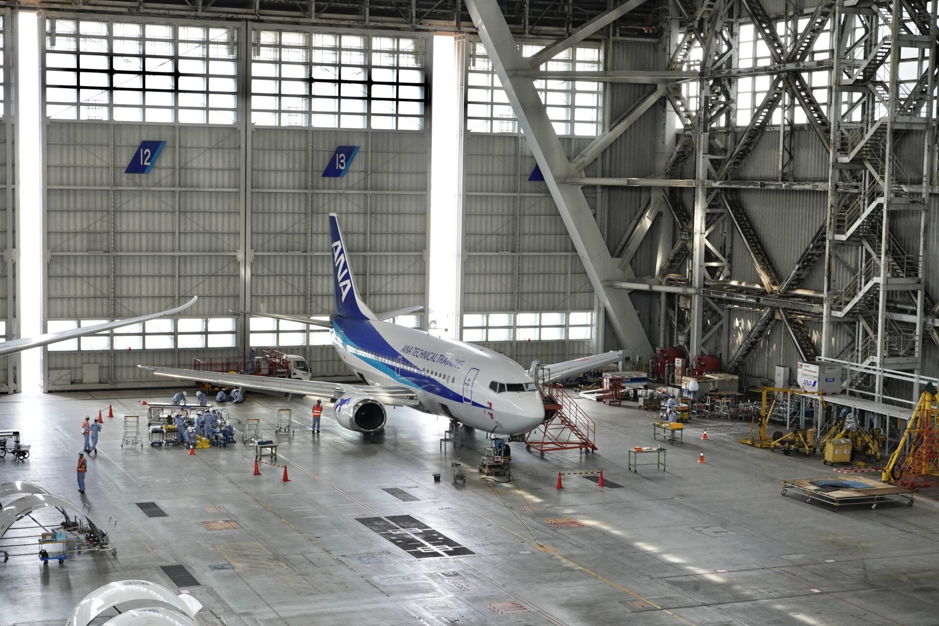 Visiting ANA Aviation Hub