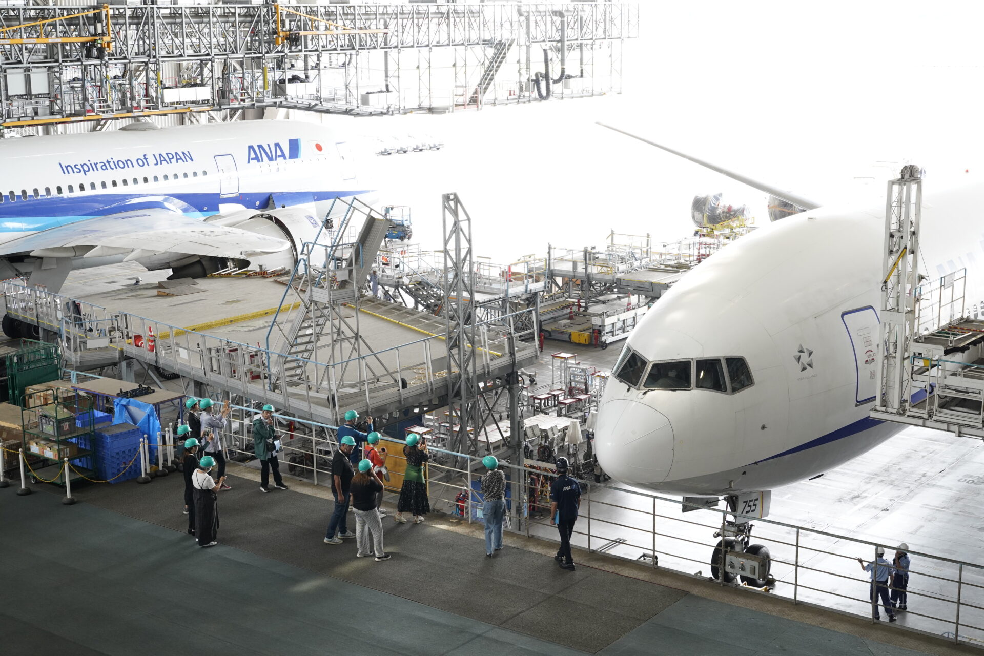Visiting ANA Aviation Hub