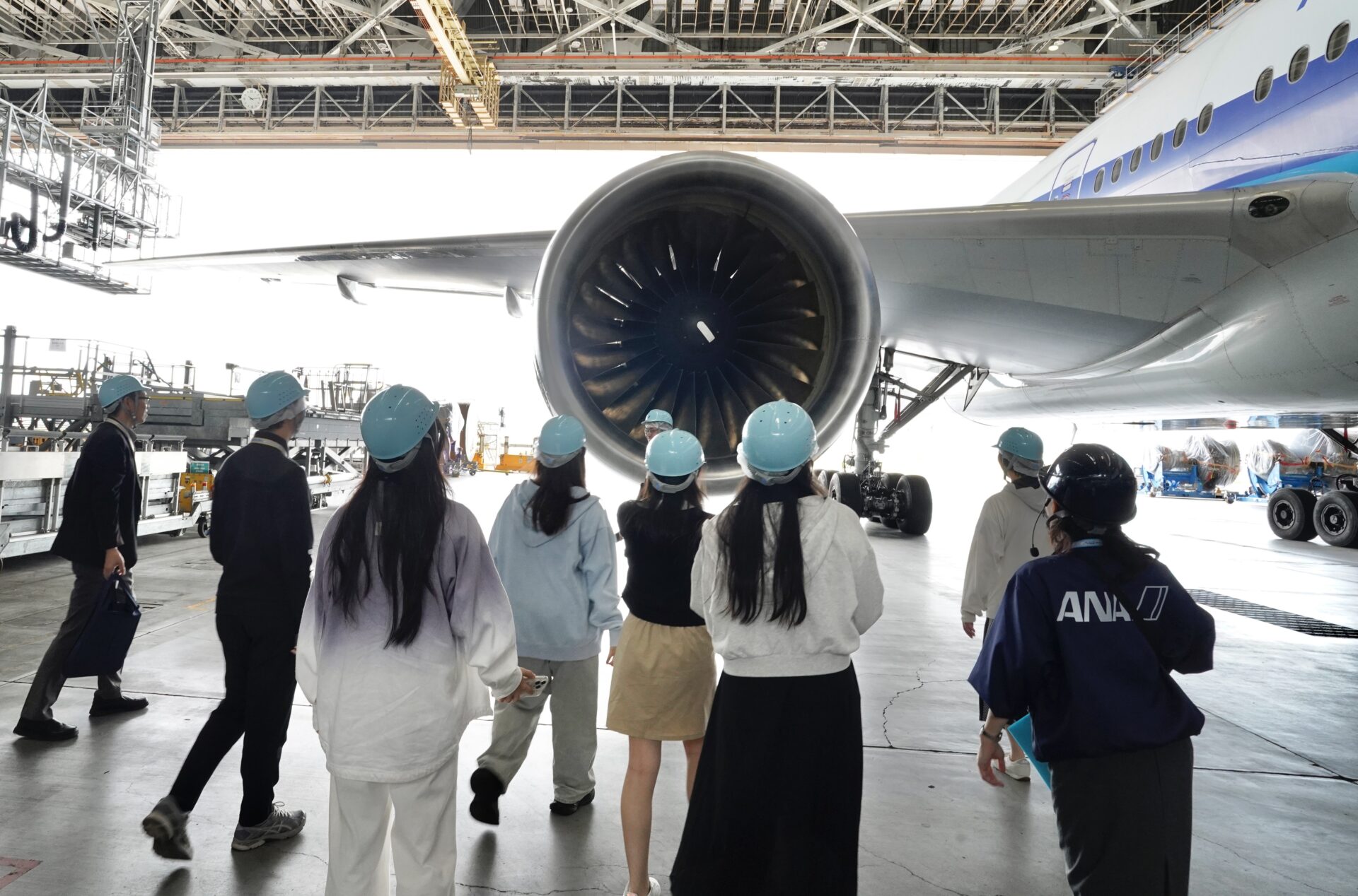 Visiting ANA Aviation Hub