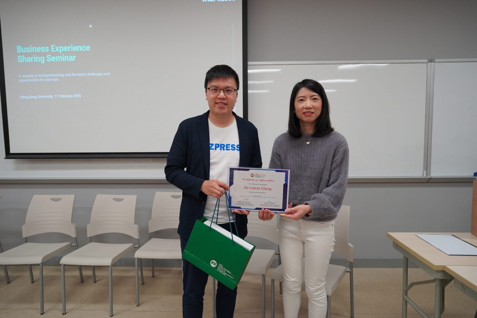 Business Experience Sharing Seminar