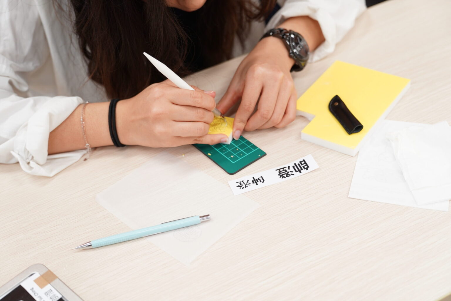 Handmade Rubber Seal Crafting Workshop