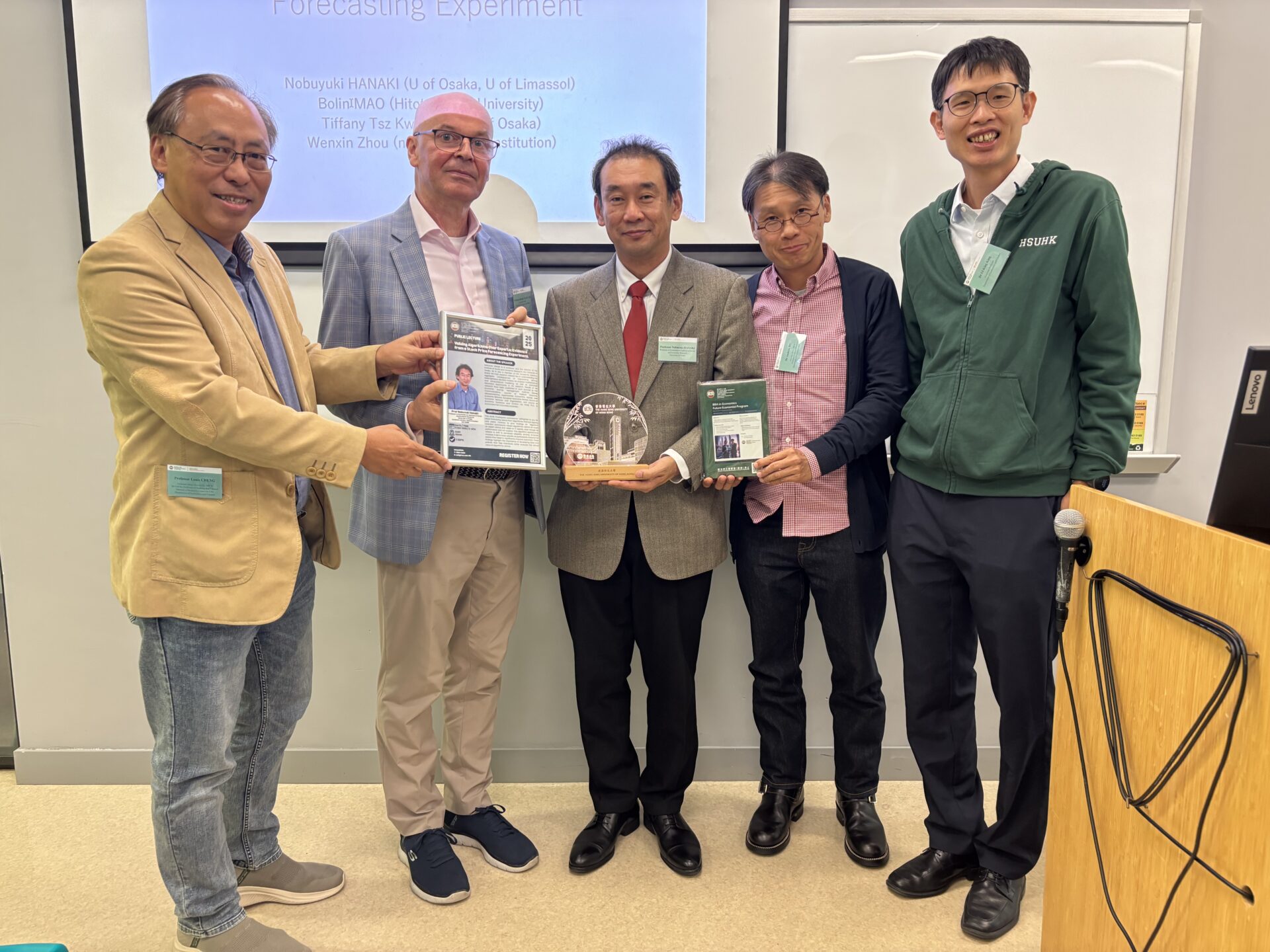 EAF Public Lecture by Prof. Nobuyuki HANAKI Valuing Algorithms Over