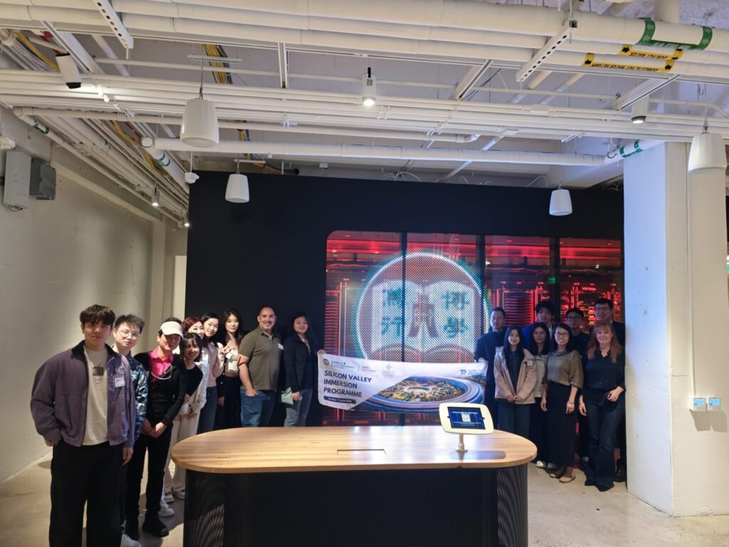 Visits included Verizon Innovation Lab, Plaud AI, Plug and Play, and the Google campus, offering first-hand exposure to startup ecosystems and corporate innovation.