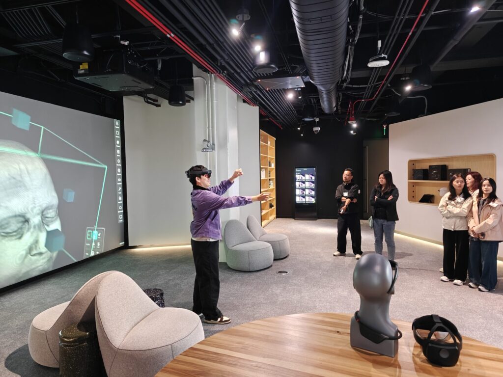 Visits included Verizon Innovation Lab, Plaud AI, Plug and Play, and the Google campus, offering first-hand exposure to startup ecosystems and corporate innovation.