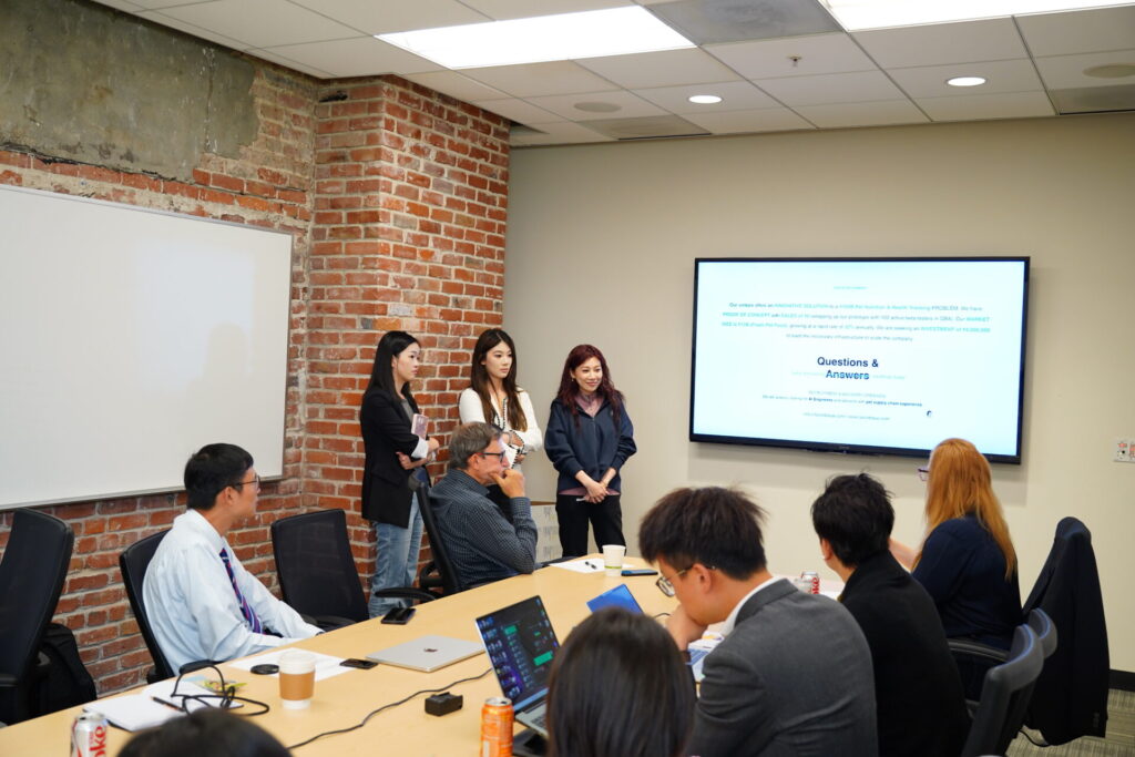 Through workshops and coaching sessions, students enhanced their skills in elevator pitching and business presentations. These activities strengthened their ability to communicate ideas clearly and confidently.