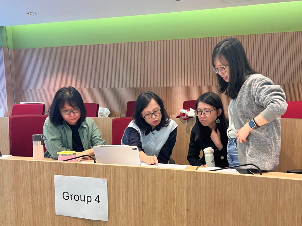 The workshops provided valuable opportunities for faculty members to exchange ideas and reflect on effective teaching practices that support student learning in a dynamic and engaging way.